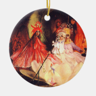 Summer Fairies Keramik Ornament