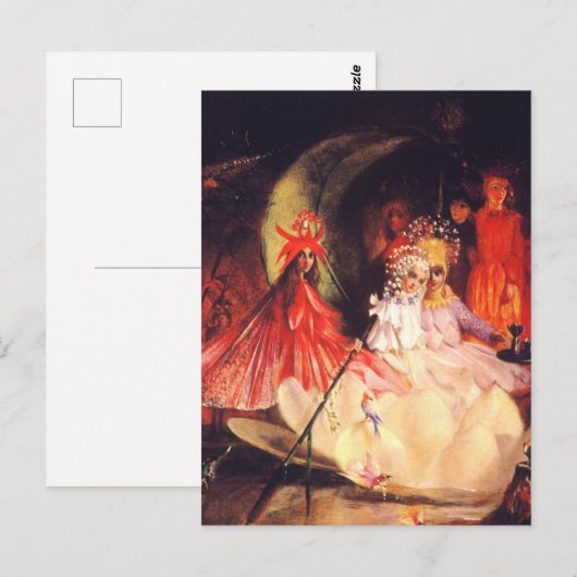 Summer Fairies Postkarte (Vorne/Hinten)