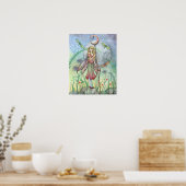 Summer Fairy Poster von Molly Harrison (Küche)