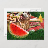 Summer Fairy Postkarte (Vorne/Hinten)