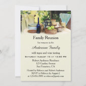 Summer Family Country Wiedersehen Party Einladung (Rückseite)