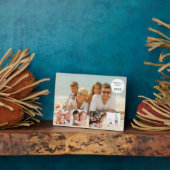 Summer family vacation photo collage fotoplatte (Seite)