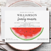 Summer Family Wiedersehen Watermelon Einladung
