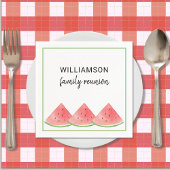 Summer Family Wiedersehen Watermelon Serviette