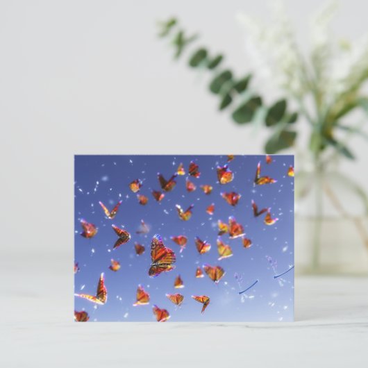 Summer Fantasia Postkarte (Stehend Vorderseite)