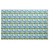 Summer Fantasy Halloween Einladung wiederholen Stoff (Fat Quarter (45,7 x 55,9 cm))