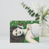 Summer Fantasy Postcard Postkarte (Stehend Vorderseite)