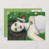 Summer Fantasy Postcard Postkarte (Vorne/Hinten)