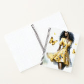 Summer Fashion Spiral Notebook Notizblock (Innenseite)