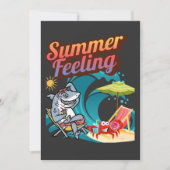 "Summer Feeling" Einladung (Vorderseite)