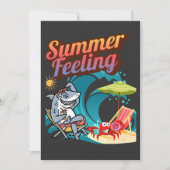"Summer Feeling" Einladung (Vorderseite)