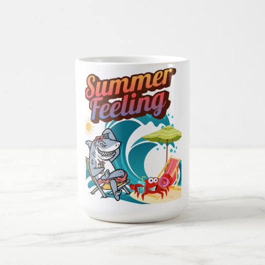"Summer Feeling" Kaffeetasse (Mittel)