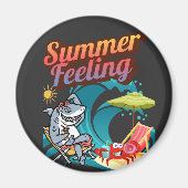 "Summer Feeling" Magnet (Vorne)