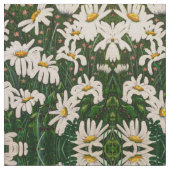 Summer Field Daisy Stoff (Nahaufnahme)