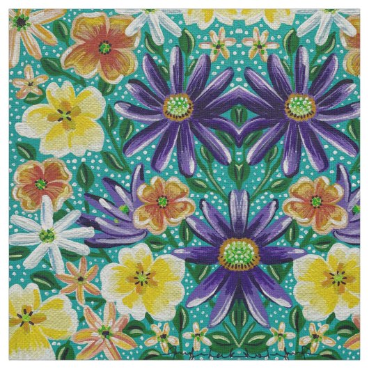 Summer Fields Fabric Stoff (Muster)