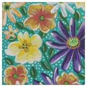 Summer Fields Fabric Stoff (Nahaufnahme)