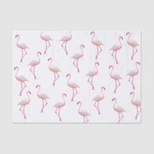 Summer Flamingo Pattern Seidenpapier