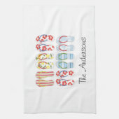 Summer Flip Flops Küchentücher (Vertikal)