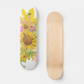 Summer Floral 1A Skateboard (Vorderseite)