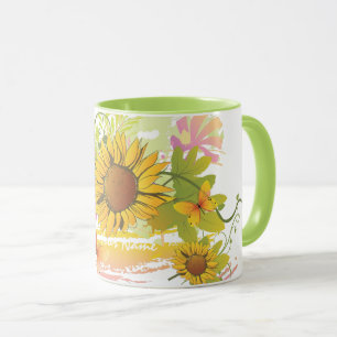 Summer Floral 1A Tasse