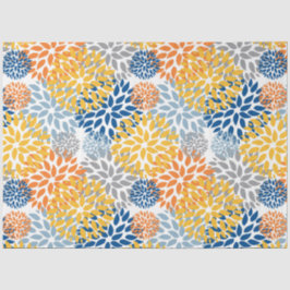 Summer Floral Abstrakt Bright Colors Muster Seidenpapier