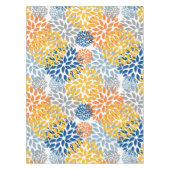 Summer Floral Abstrakt Bright Colors Muster Tischdecke (Vorderseite)