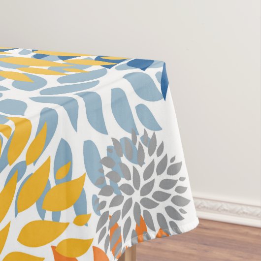 Summer Floral Abstrakt Bright Colors Muster Tischdecke (Beispiel)