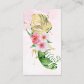 Summer Floral Books for Baby Begleitkarte (Rückseite)