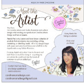 Summer Floral Folk Journal-Notebook Notizblock