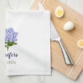 Summer Floral Hydrangea Küchentücher (Viertel Falte)