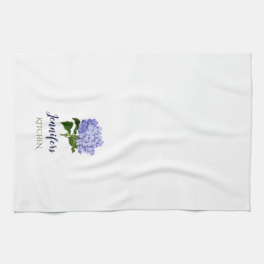 Summer Floral Hydrangea Küchentücher (Horizontal)