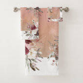Summer Floral Vintag Bath Handtuch Set (Insitu)