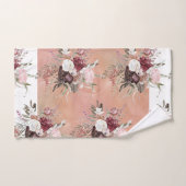 Summer Floral Vintag Bath Handtuch Set (Handtuch)
