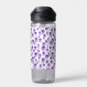 "Summer Floral Water Flasche - 20oz, leakproof" (Rückseite)