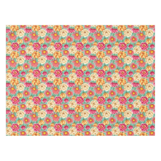 Summer Florals Tischdecke (Vorderseite (Horizontal))
