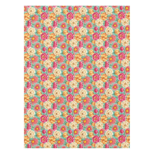 Summer Florals Tischdecke (Vorderseite)
