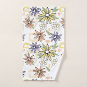 Summer Flowers  Badhandtuch Set (Handtuch)
