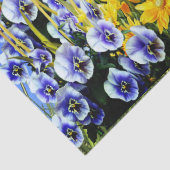 Summer Flowers Seidenpapier (Detail)