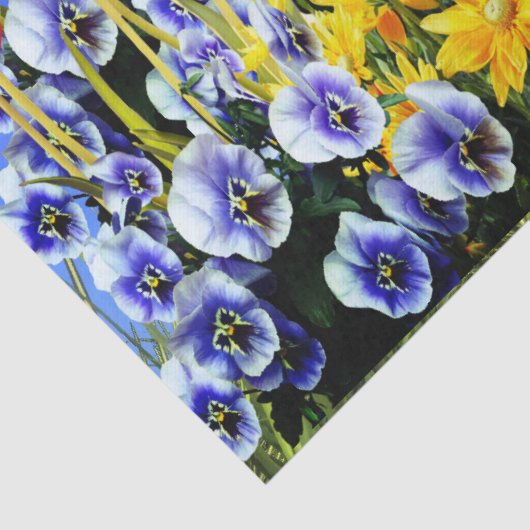 Summer Flowers Seidenpapier (Detail)