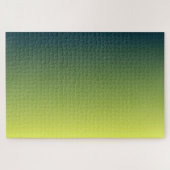 Summer Forest, Subtle Green Gradient Minimal Fresh Puzzle (Horizontal)