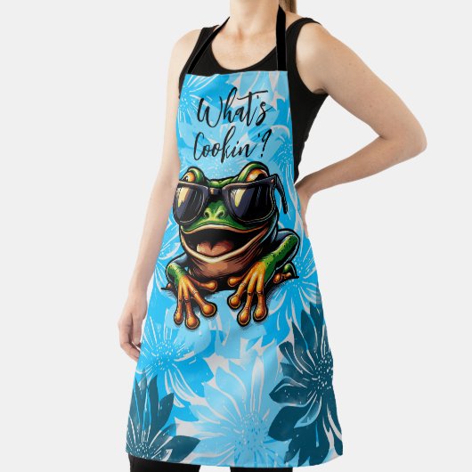 Summer Fresh Blue Chillin' Frosch-Schürze Schürze (InSitu)