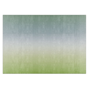 Summer Fresh Gradient Cool Blue Green Ombre Schneidebrett