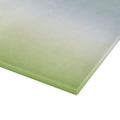 Summer Fresh Gradient Cool Blue Green Ombre Schneidebrett (Ecke)