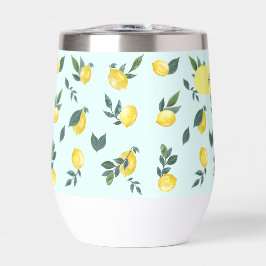 Summer Fresh Watercolor Lemons Individuelle Name