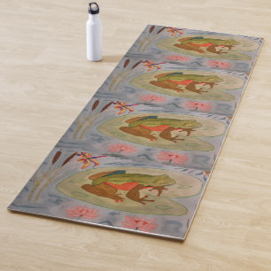 Summer Froschteich Yoga Mat Yogamatte