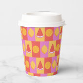 Summer Fruchtpapier Cup Pappbecher (Rückseite)