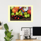 Summer Fruit Medley Poster (Heimbüro)