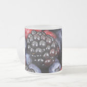 Summer Fruit Mixed Berries Close Up Photo Mattglastasse (Vorderseite Links)