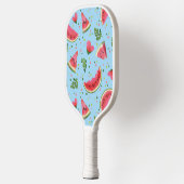 Summer Fruit Pattern Wassermelone Rote Vegetation Pickleball Schläger (Links)