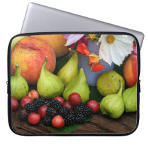 Summer Fruit Peach Figs Blume Electronics Bag